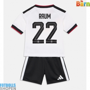 Billiga Tyskland David Raum #22 Hemmatröja Barn VM 2026 Kortärmad (+ Korta byxor)